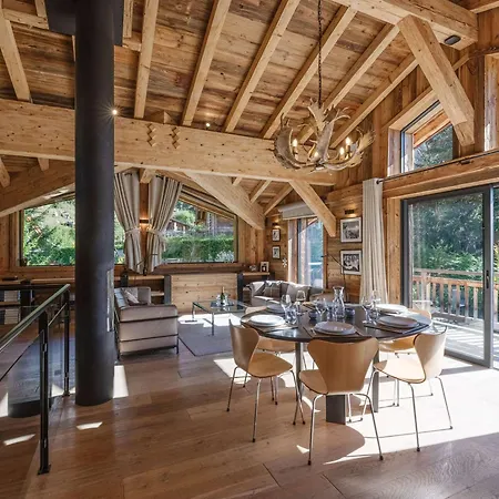 à Avec Sauna Et Jacuzzi - Fr-1-343-253 Chalet Chamonix