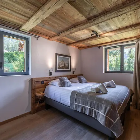 Σαλέ Luxueux Avec Et Vue Sur Mont Blanc - Fr-1-343-253 *