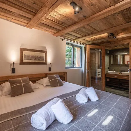 Σαλέ Luxueux Avec Et Vue Sur Mont Blanc - Fr-1-343-253 *